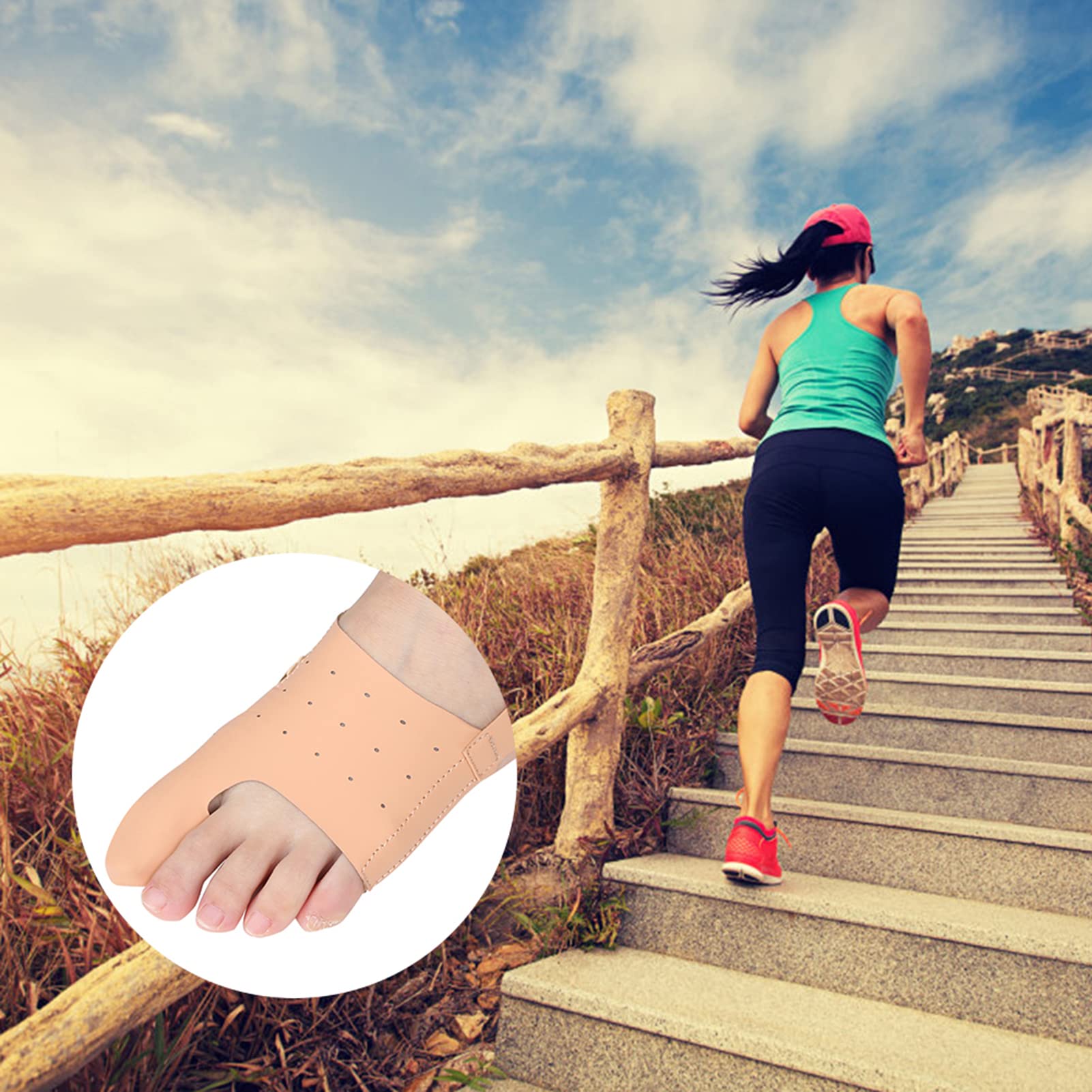 Ruining Bunion Splint - Adjustable Toe Straightener for Pain Relief & Bunion Correction | Comfortable Home Use for Sleeping & Daily Activities