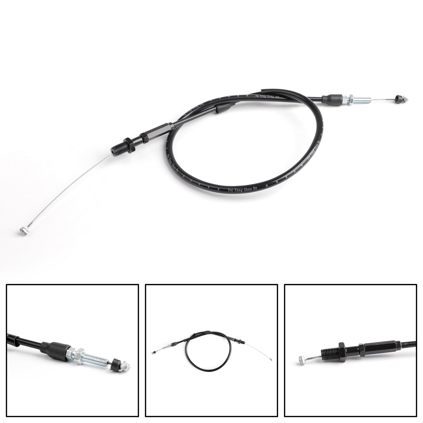 Ducati 696 796 1100 Motorcycle Throttle Cable Replacement - Universal Fit OEM Quality 1-Piece Wire Line for Smooth Acceleration - Perfect for Street Riding, Racing & Performance Upgrades