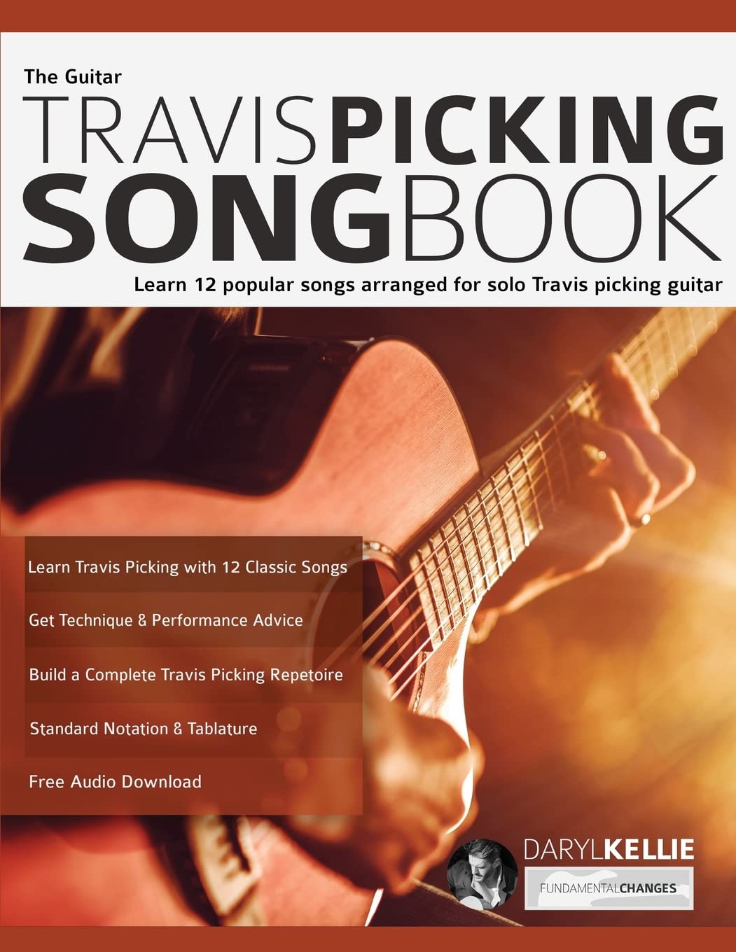 **Travis Picking Guitar Songbook: Learn 12 Popular Country Songs for Solo Fingerstyle Guitar - Perfect for Beginners & Practice at Home**