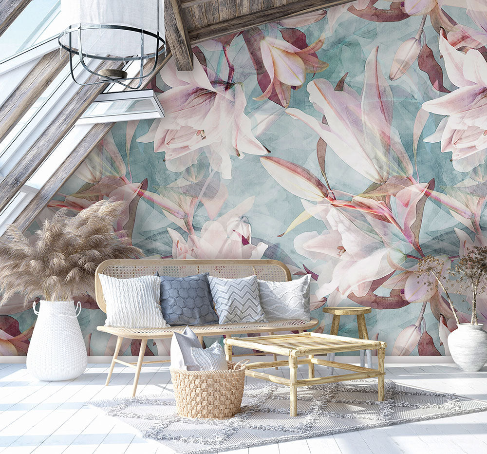 Smart Art Gallery Magnolia - High-Quality Canvas Wall Art for Home & Office Decor - Perfect for Living Room, Bedroom & Office Spaces