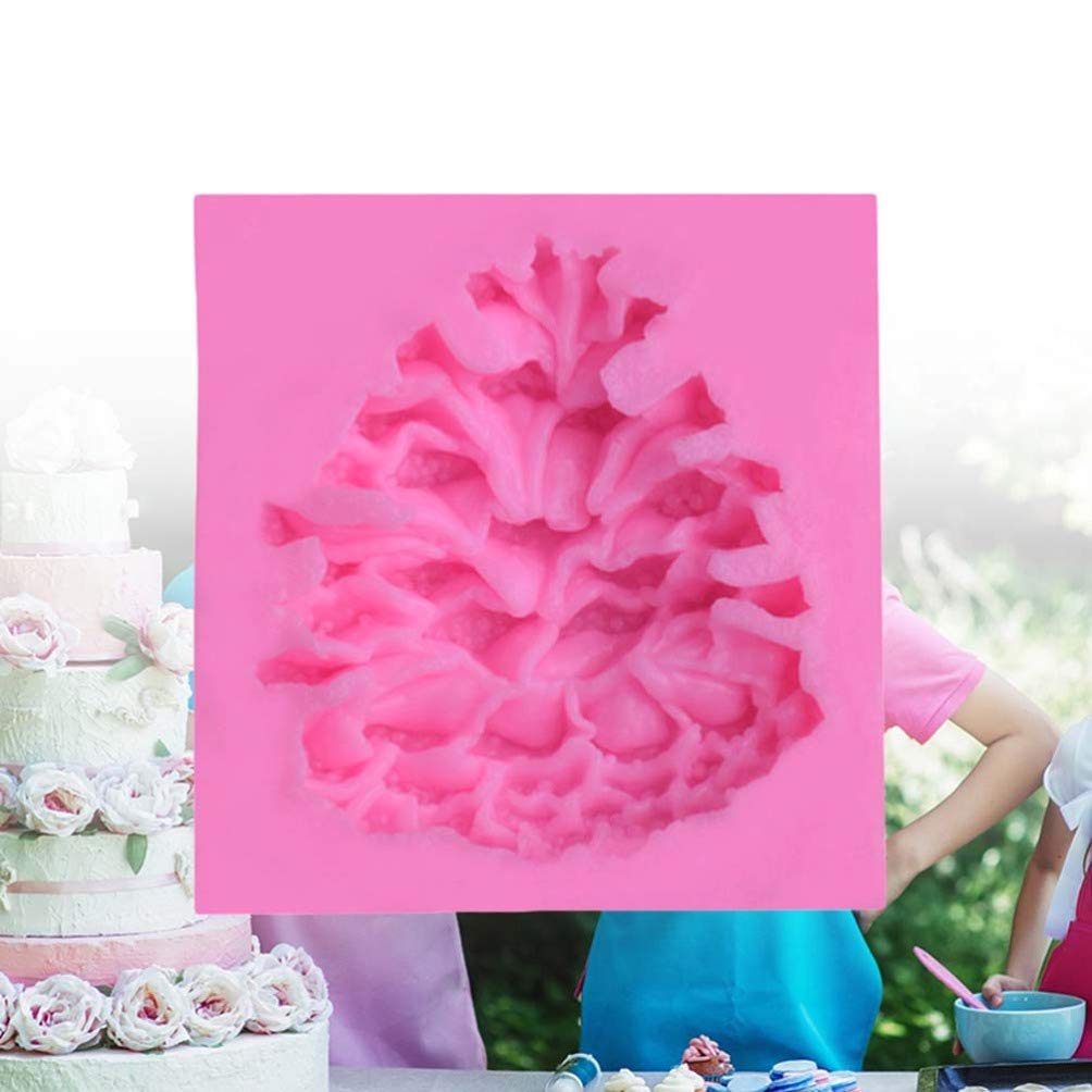 3D Christmas Silicone Candy Molds Set - Pine Cone Fondant & Gelatin Molds for Holiday Baking, DIY Desserts, Cupcake Decorations - Perfect for Christmas Party Treats, Cookie Making, and Festive Dessert Displays