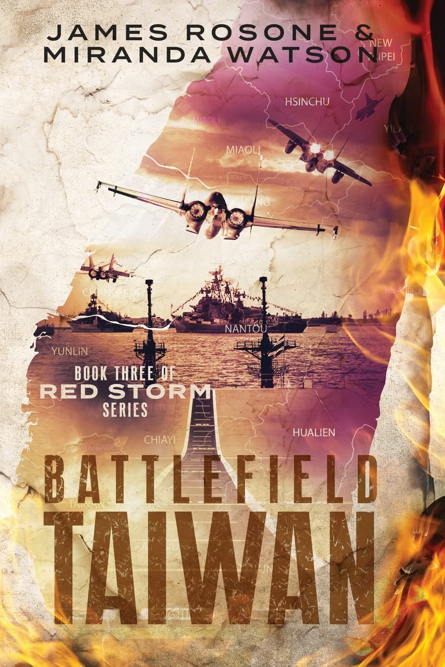 Battlefield Taiwan: Book 3 of Red Storm Series - Military Thriller Novel for War Strategy & Geopolitical Fiction Fans