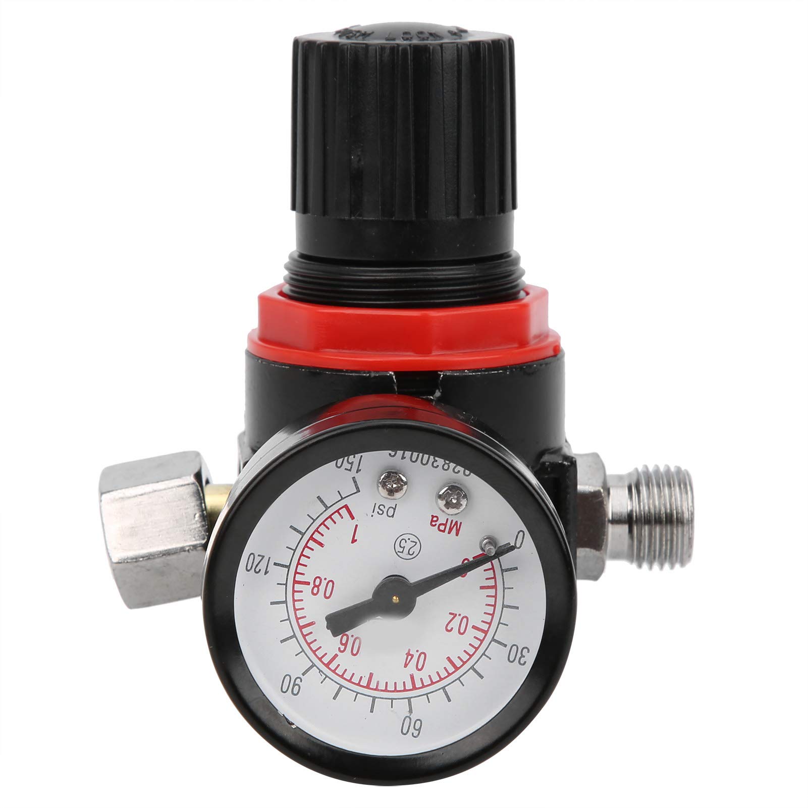 Air Compressor Pressure Regulator Gauge with Spray Gun Accessories - Precision Air Inlet Pressure Control for Pneumatic Tools - Perfect for Painting, Sandblasting & Automotive Repair