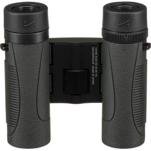 Hawke Sport Optics 8x25 Endurance ED Compact Binoculars - Lightweight Green Binoculars for Bird Watching, Hiking & Outdoor Adventures