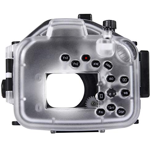 ZAORUN 40m Waterproof Diving Camera Case - Underwater Housing for Panasonic LUMIX DMC-LX100 | Perfect for Scuba Diving, Snorkeling & Beach Photography