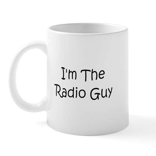 White - I'm The Radio Guy Mug