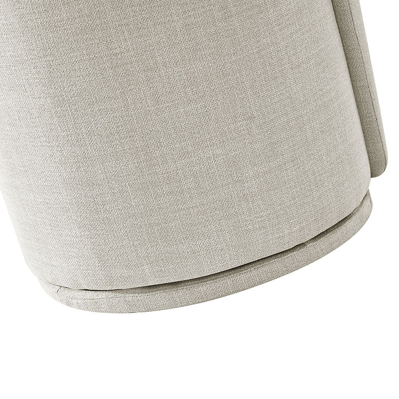 Modern Curved Back Swivel Dining Chair - Ergonomic Comfort for Kitchen, Dining Room & Office - Perfect for Home Decor & Entertaining Guests
