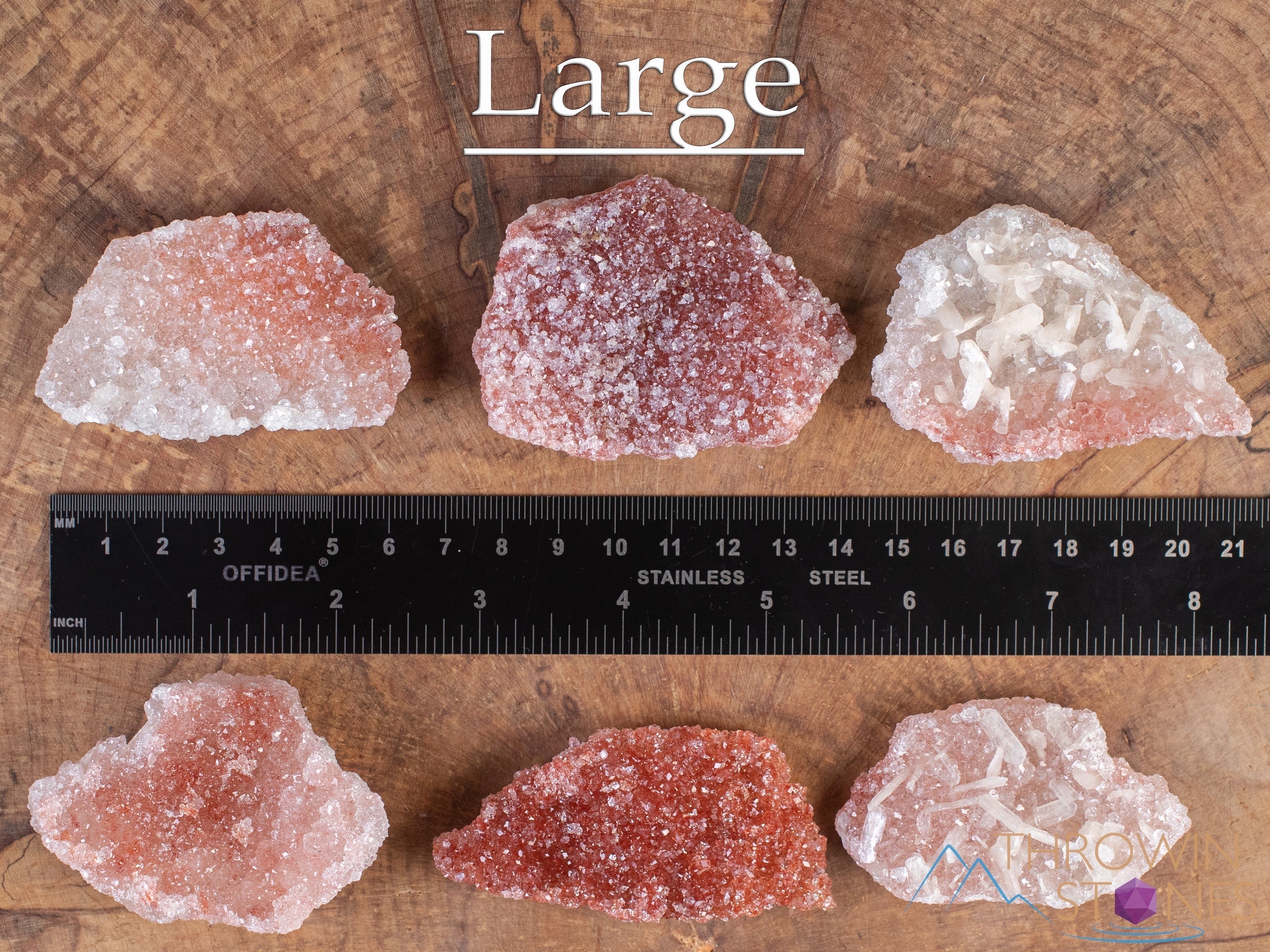 Natural Pink Apophyllite on Quartz Crystal Cluster - Raw Healing Stones for Meditation, Reiki & Home Decor | Metaphysical Energy, Spiritual Gifts, Unique Mineral Specimen (E0686)