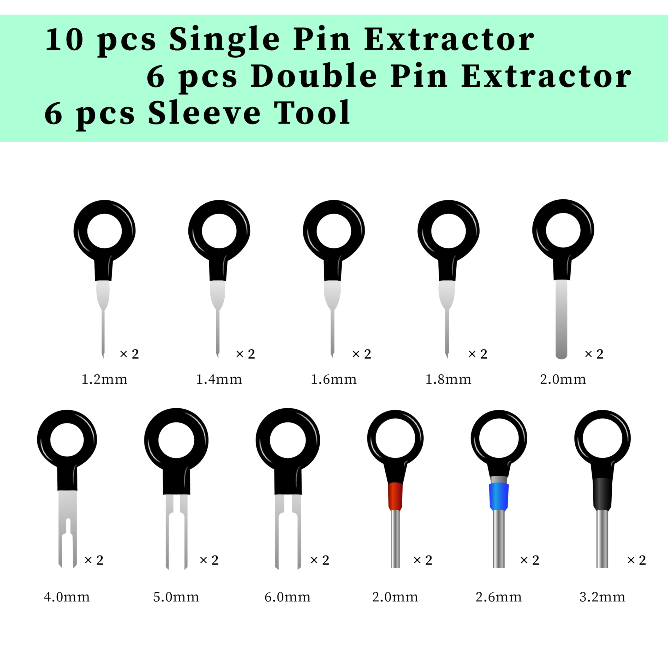 82 PCS Terminal Removal Tool Kit - Automotive & Home Appliance Electrical Pin Extractor Set for Wire Connectors | Professional Depinning Tools for Car Repair, Electronics & DIY Projects