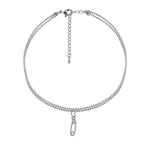Safety Pin Silver