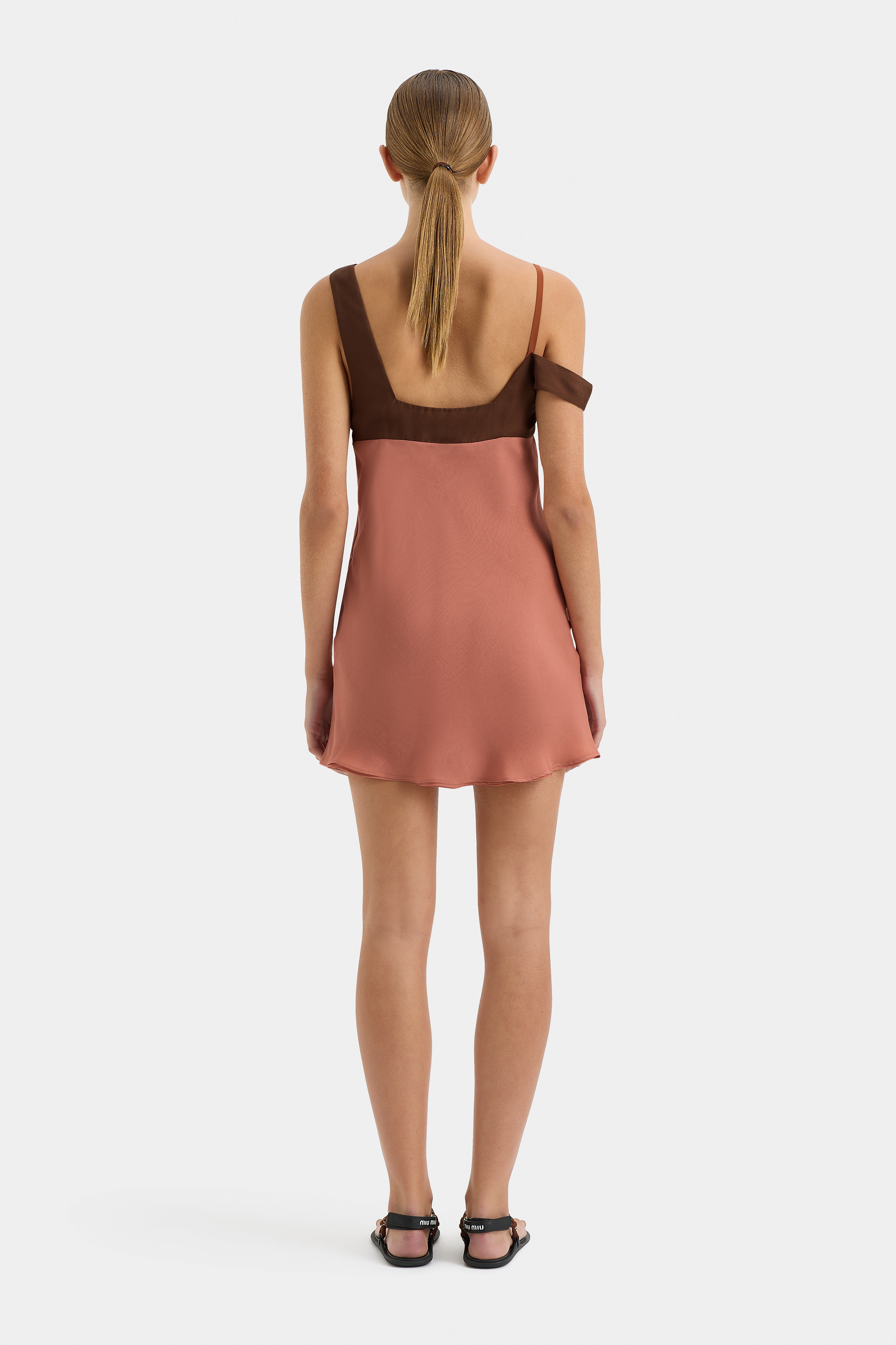 Halcyon Mini Dress - Women's Elegant Short Sleeve Party Cocktail Dress | Perfect for Weddings, Date Nights & Special Occasions
