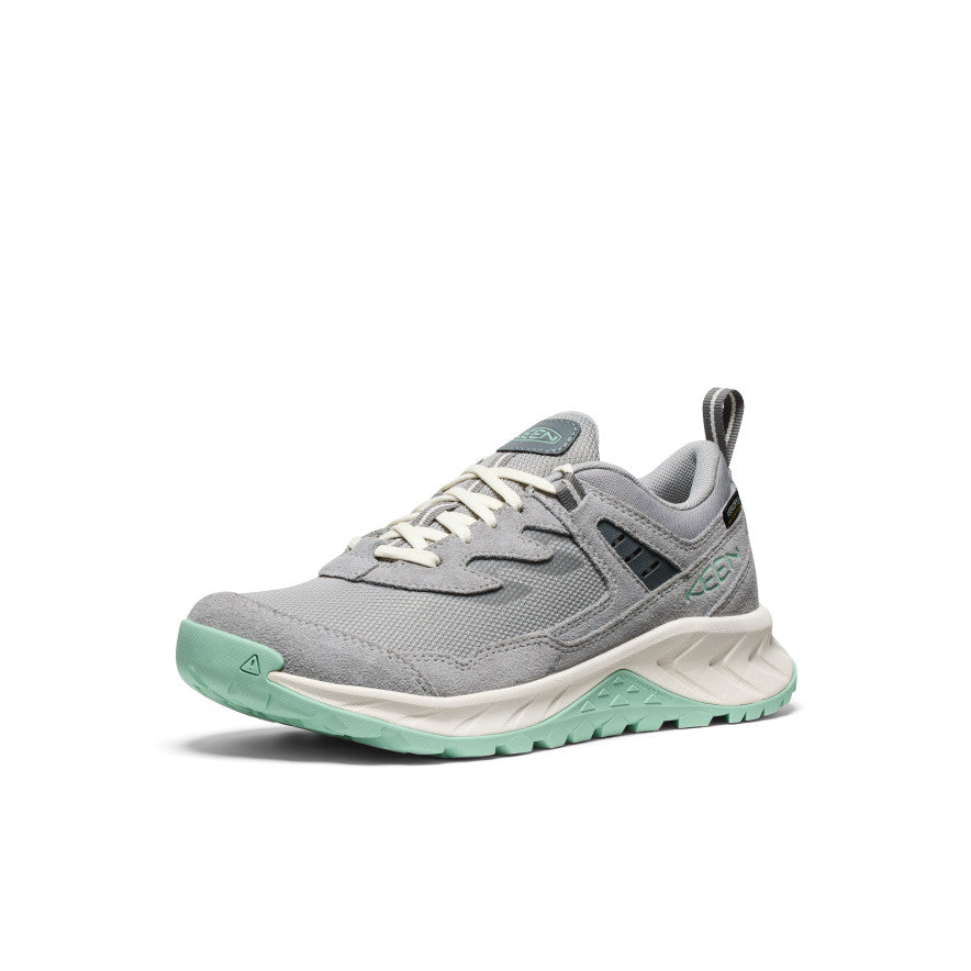 Women's High-Performance Waterproof Hiking Shoes - Alloy/Lichen Color | Lightweight & Durable for Outdoor Adventures, Trail Running & Camping