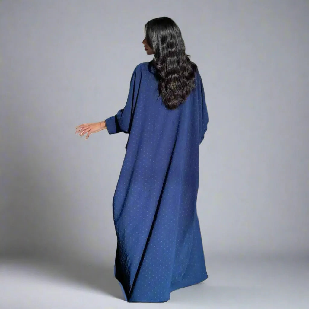 Stylish Hairball Cardigan Open Abaya Dress for Women - Modest Islamic Fashion for Daily Wear & Special Occasions