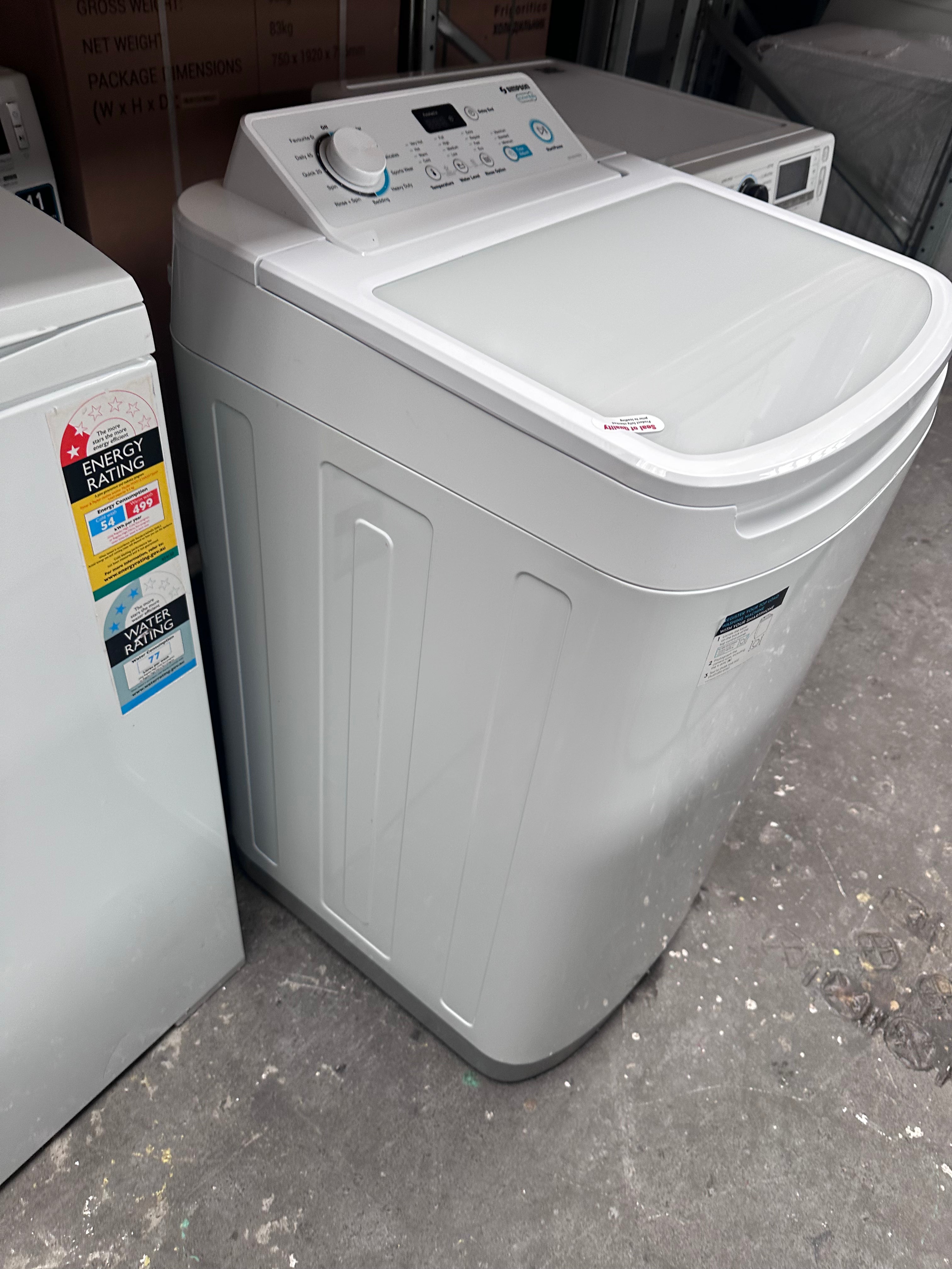 Refurbished Simpson 6kg Top Load Washing Machine - Energy Efficient Laundry Solution for Apartments & Small Homes