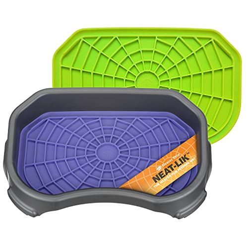 Purple & Green Mats w/ Gunmetal Tray