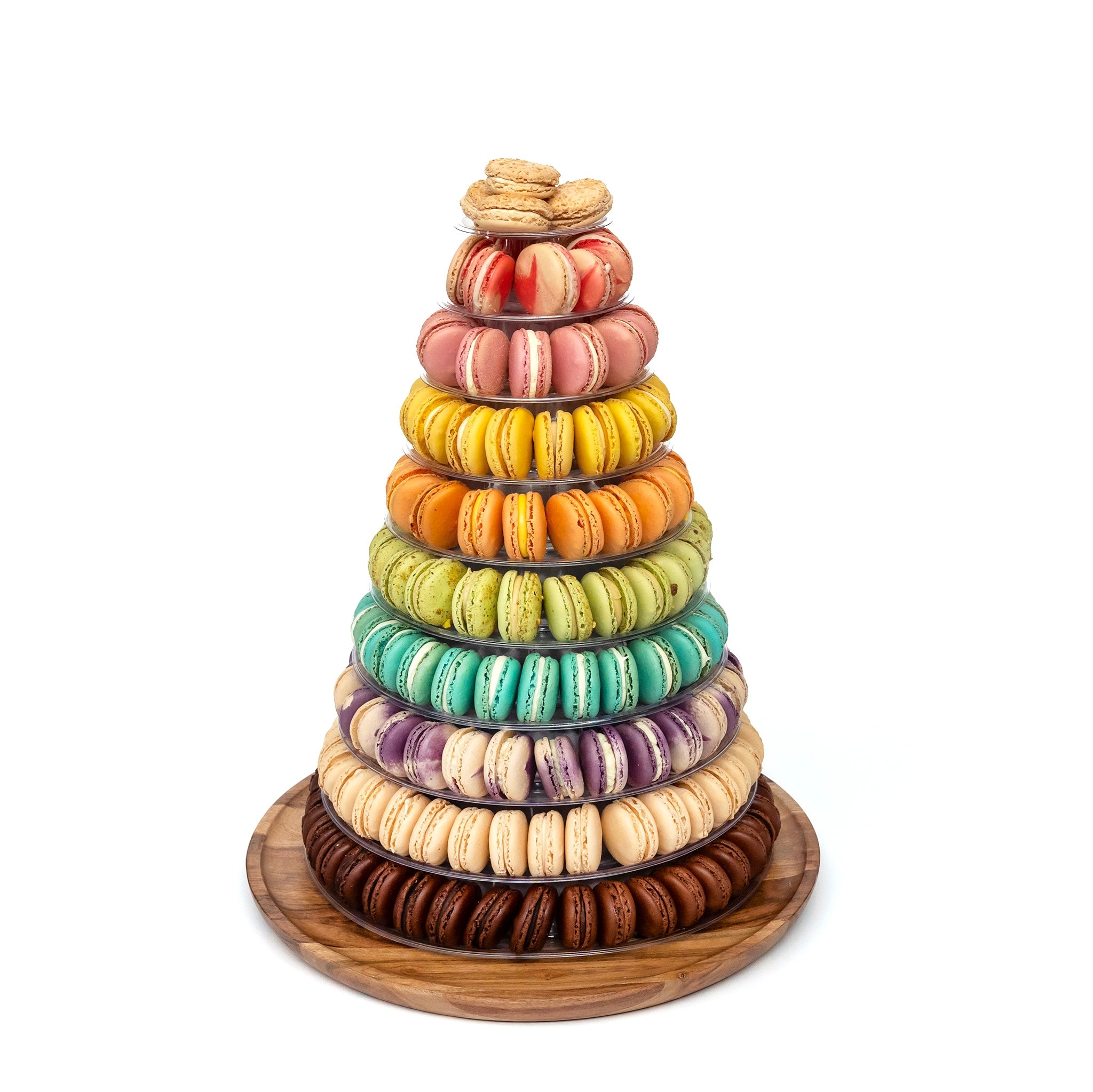 Delicious French Macaron Tower (Gluten-Free) - Perfect for Weddings, Parties & Gifts