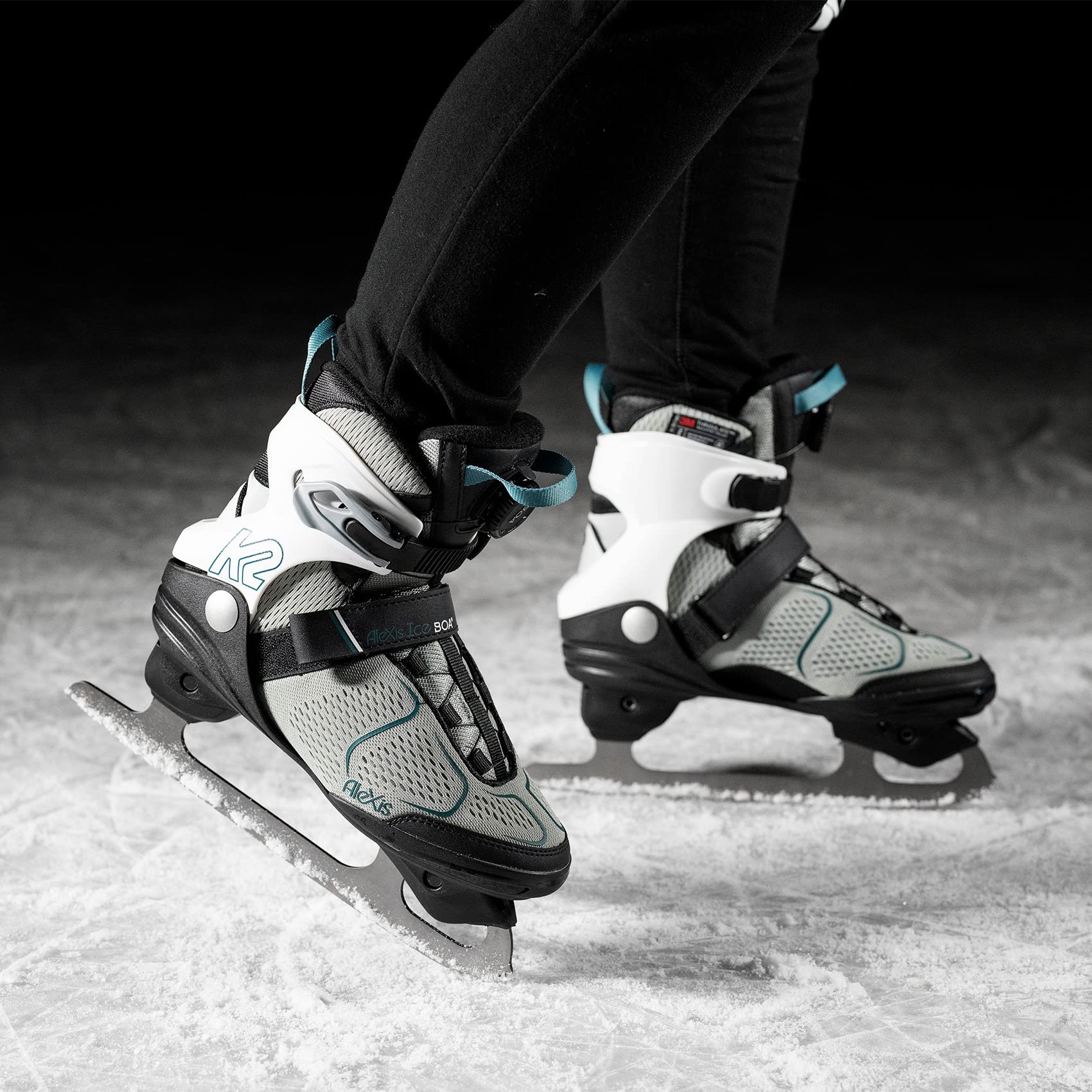 K2 Alexis Ice Boa Women's Figure Skates - Comfortable & Supportive for Recreational & Competitive Ice Skating
