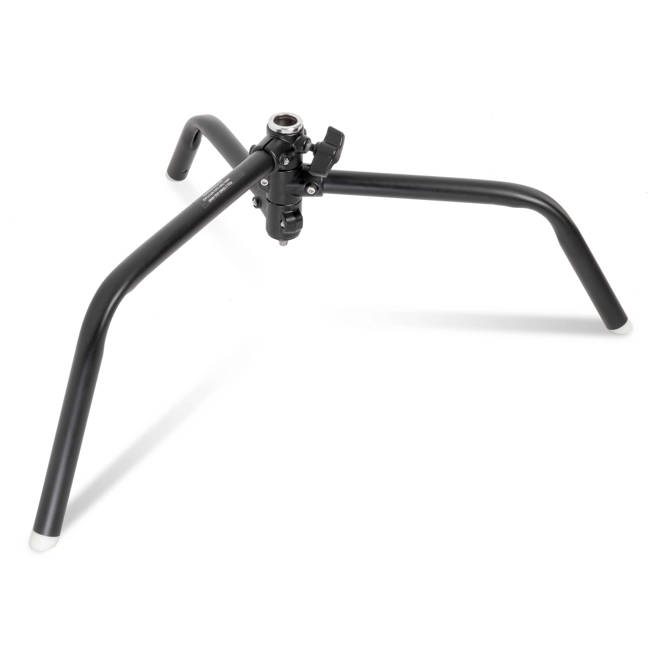 Professional C Stand with Detachable Turtle Base Grip & Arm Set - Matte Black Photography Lighting Stand for Studio, YouTube Videos & Film Production