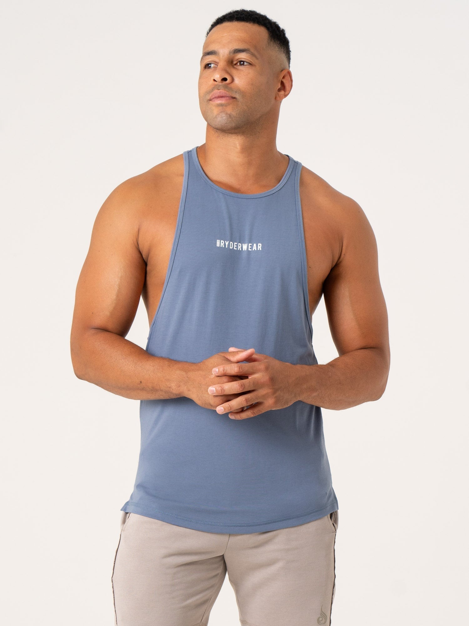 Premium Pursuit Tank Top - Denim Blue - Comfortable & Stylish Casual Wear for Women - Perfect for Gym, Running, Yoga & Everyday Outfits