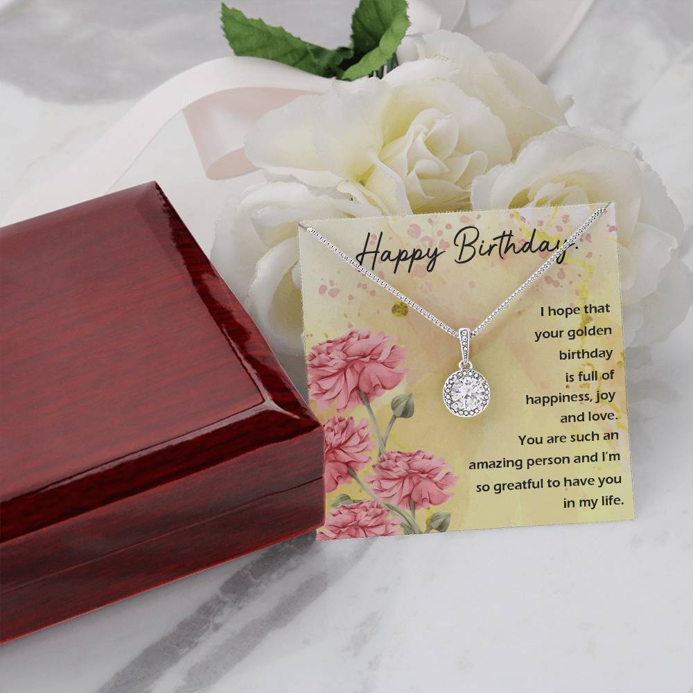 Birthday Gifts for Women - Personalized Necklace Jewelry with Message Card - Perfect Gift for Wife, Girlfriend, Best Friend - Great for Anniversaries, Valentine's Day & Special Occasions