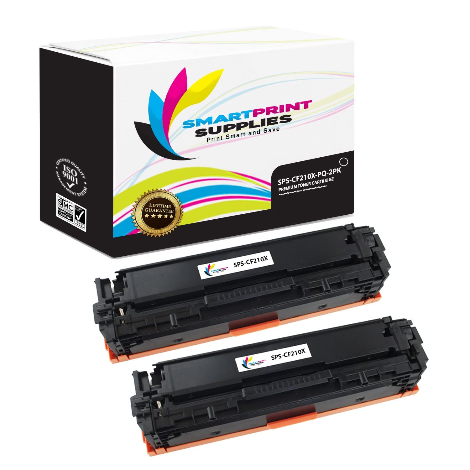 Premium Black High Yield Toner Cartridge Replacement for HP Laserjet M251NW M276NW Printers - 2 Pack (2,400 Pages) | Compatible 131X CF210X | Ideal for Home & Office Printing Needs
