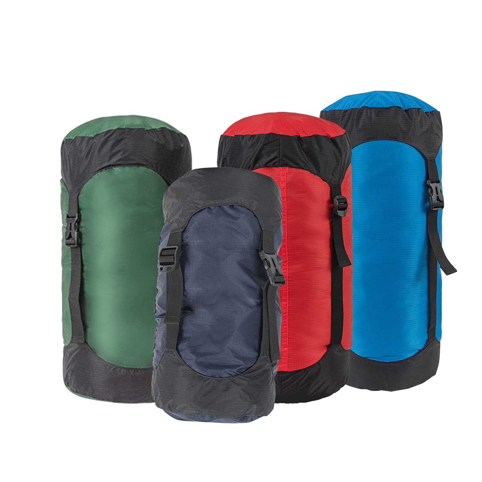 Lightweight Nylon Compression Sack for Sleeping Bag - Waterproof Stuff Bag Organizer for Camping, Backpacking & Hiking Gear - Perfect for Outdoor Adventures and Travel Storage