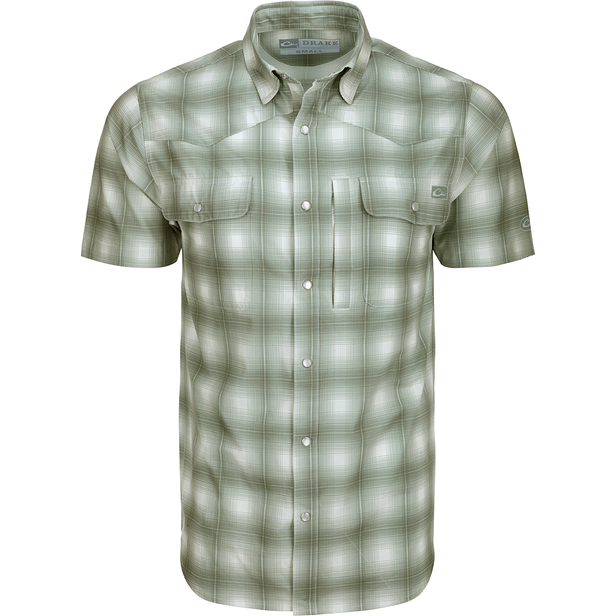 Cinco Ranch Western Plaid Shirt for Men - Short Sleeve Casual Button Down Shirt - Perfect for Outdoor Activities, Rodeo, and Country Style Fashion
