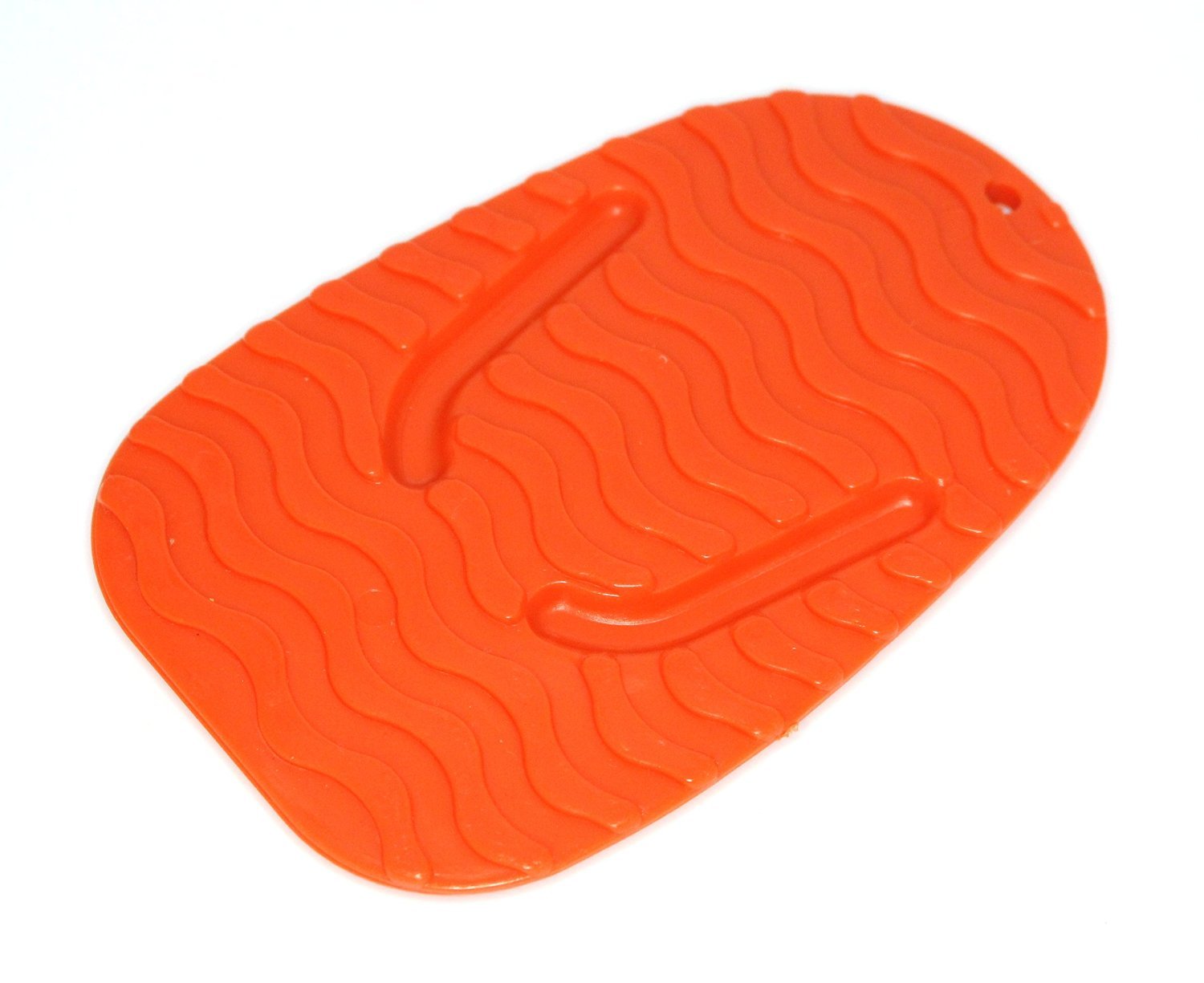 BLACK ORANGE PINK Motorcycle Kickstand Plate - Kick Stand Pad Base for Motorcycles & Dirt Bikes | Prevents Sinking on Hot Asphalt & Soft Ground | Multipack (2 Pack, Orange) | Ideal for Parking, Garage Use & Outdoor Riding