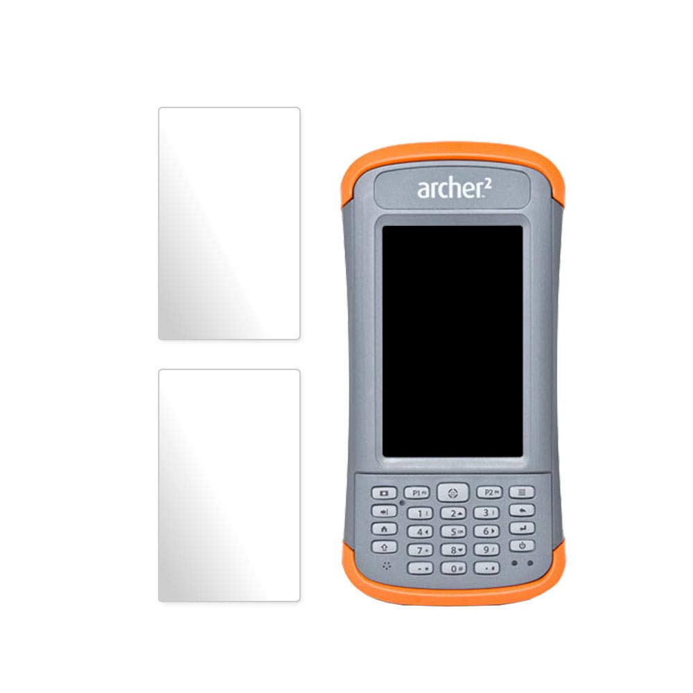 Juniper Systems Archer 2 (24092) Anti-Glare Screen Protector (2 Pack) - Scratch-Resistant Protective Film for Outdoor Rugged Handheld Devices - Perfect for Field Work, Construction & Industrial Use