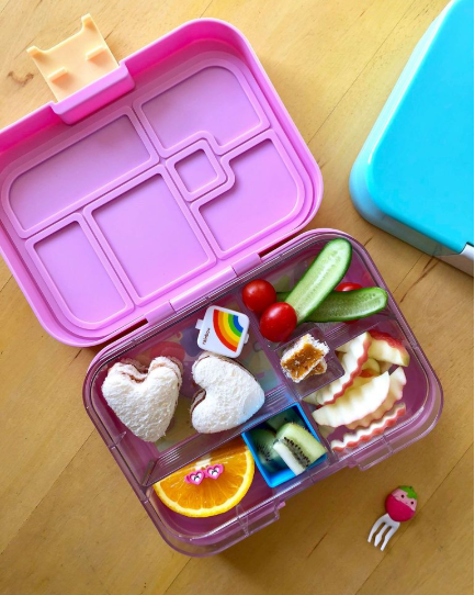 Munchbox Midi 5 Insulated Lunch Box - Blue Coco Color, Leakproof Food Container for School, Work & Picnics | Perfect for Kids & Adults | BPA-Free & Eco-Friendly