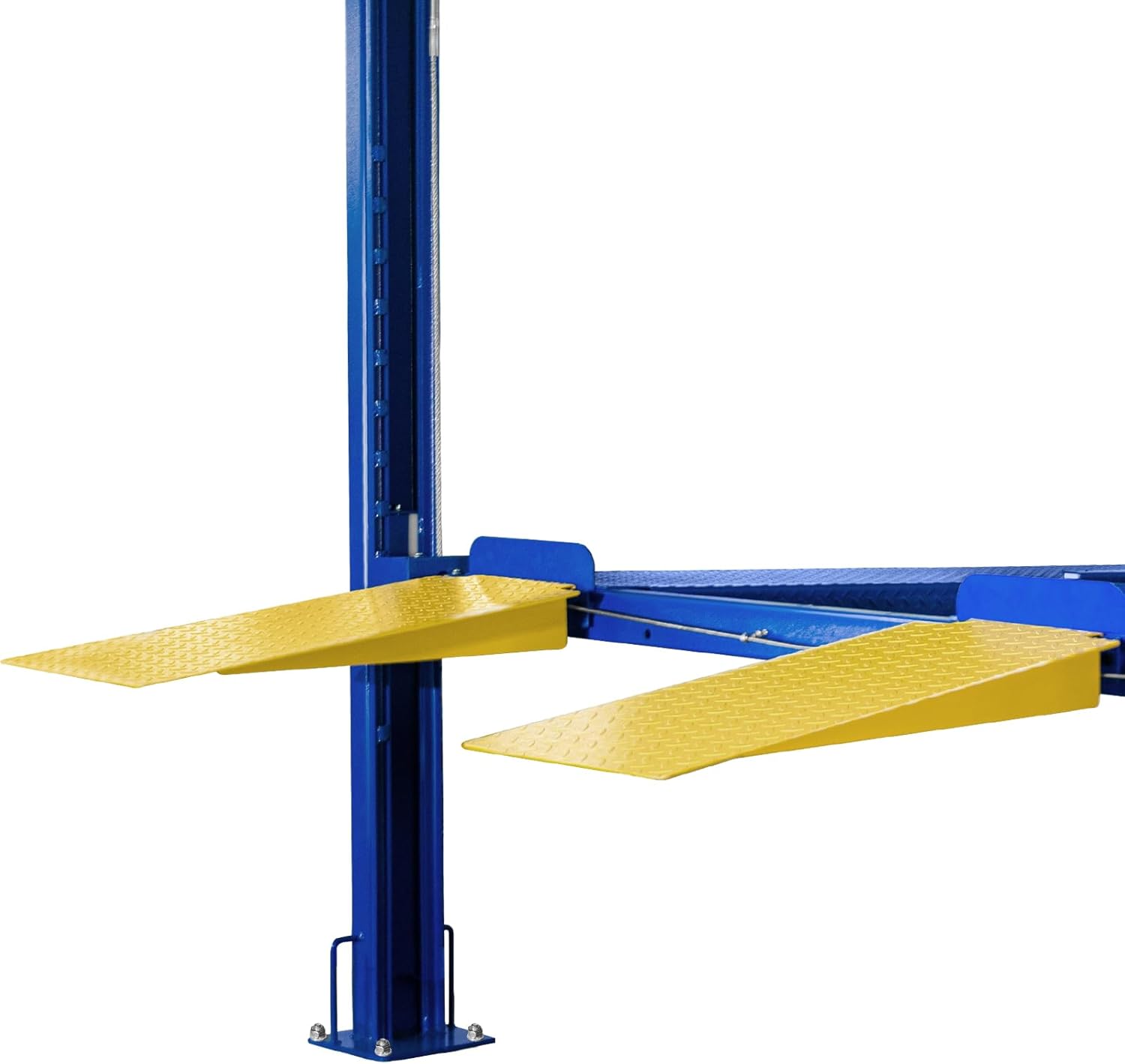 WEIZE 8500lbs 4 Post Car Lift with Caster Kits - Heavy Duty Auto Storage Lift for Home Garage, Vehicle Parking & Maintenance - Perfect for Car Enthusiasts & DIY Mechanics