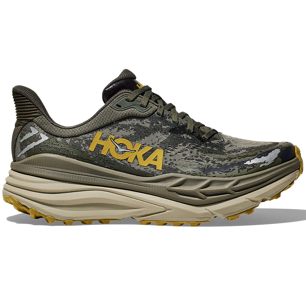 HOKA ONE ONE Stinson 7 Men's Running Shoes - Lightweight Cushioned Trail Runners for Hiking, Jogging & Outdoor Adventures
