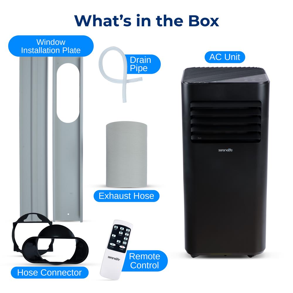 Best Portable Air Conditioner for Home & Office - Compact, Energy Efficient Cooling Unit with Remote Control - Perfect for Bedrooms, Living Rooms & Small Spaces