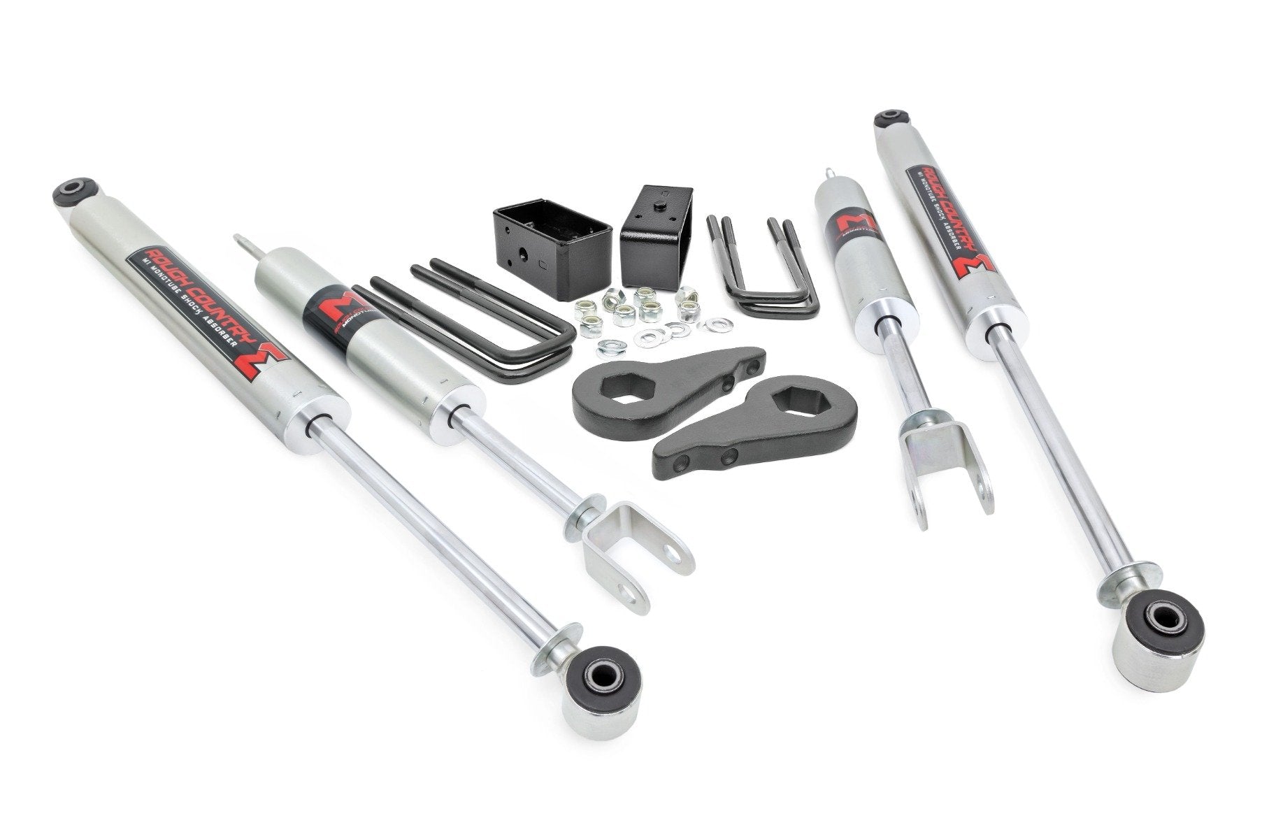 1.5-2 Inch Lift Kit for Chevy Silverado & GMC Sierra 1500 4WD (1999-2006 & Classic) | M1 Suspension Upgrade | Off-Road Performance Enhancement | Truck Leveling Kit 28340 | Perfect for Trail Riding & Towing