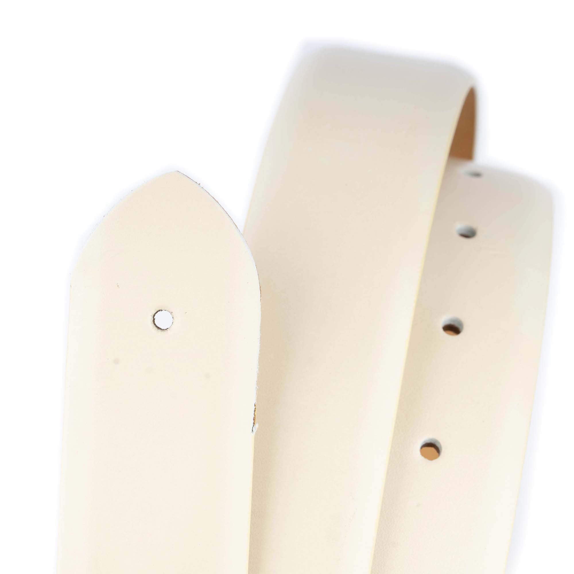 High-Quality Beige Leather Buckle Strap for Dunhill Buckles Replacement - Perfect for Handbags, Wallets & Belt Repair