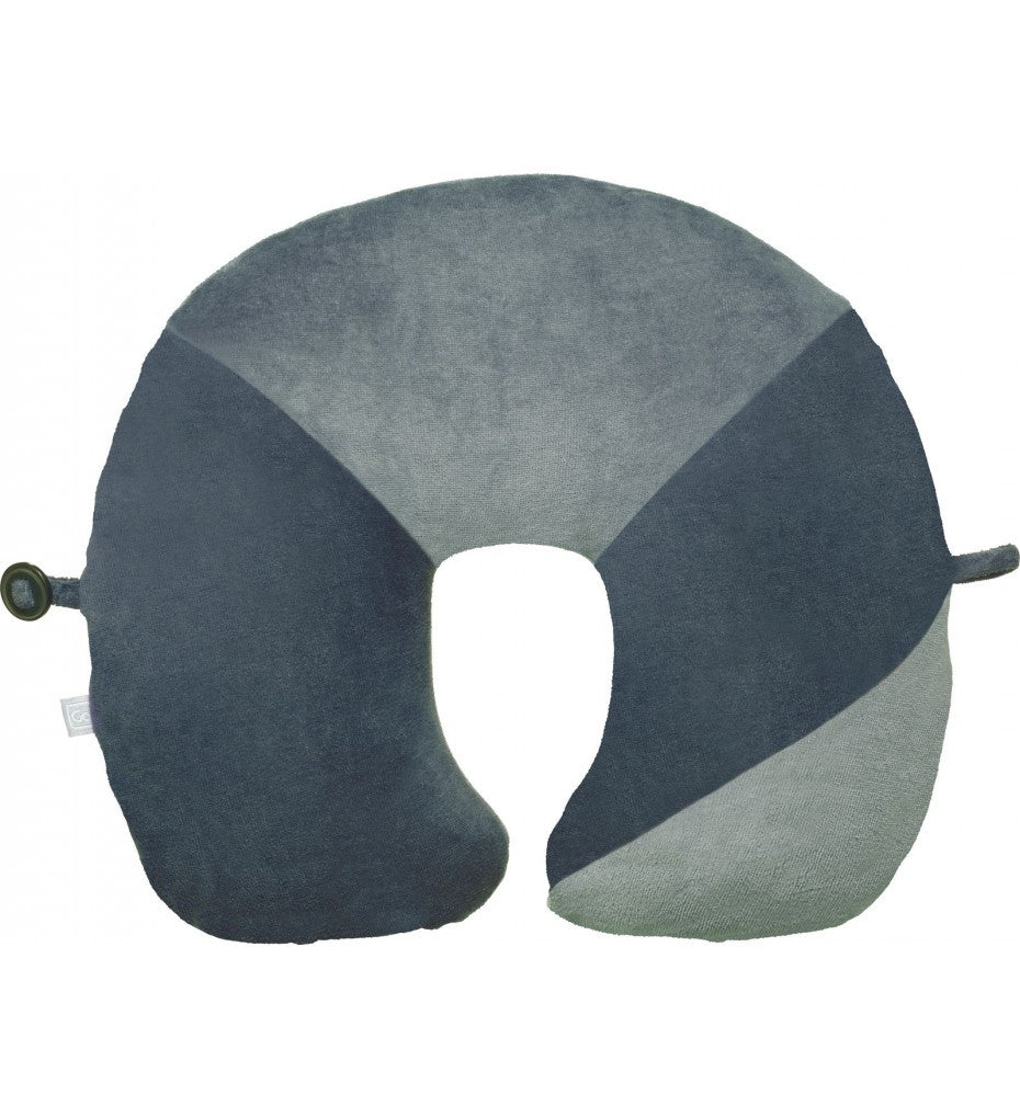 Go Travel Memory Foam Neck Pillow - Comfortable & Supportive for Airplane, Car & Office Use - Perfect for Travel, Work & Relaxation