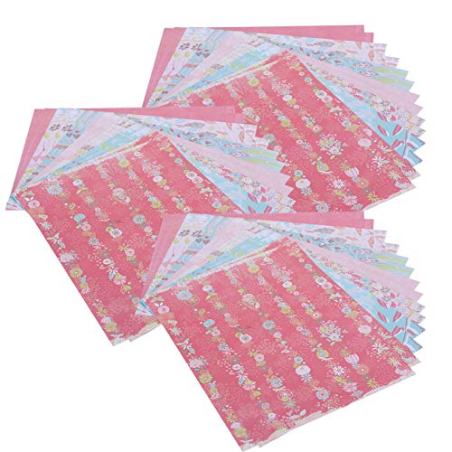 DIY Scrapbook Background Paper 42Pcs - for Photo Albums & Greeting Cards - Craft Decor