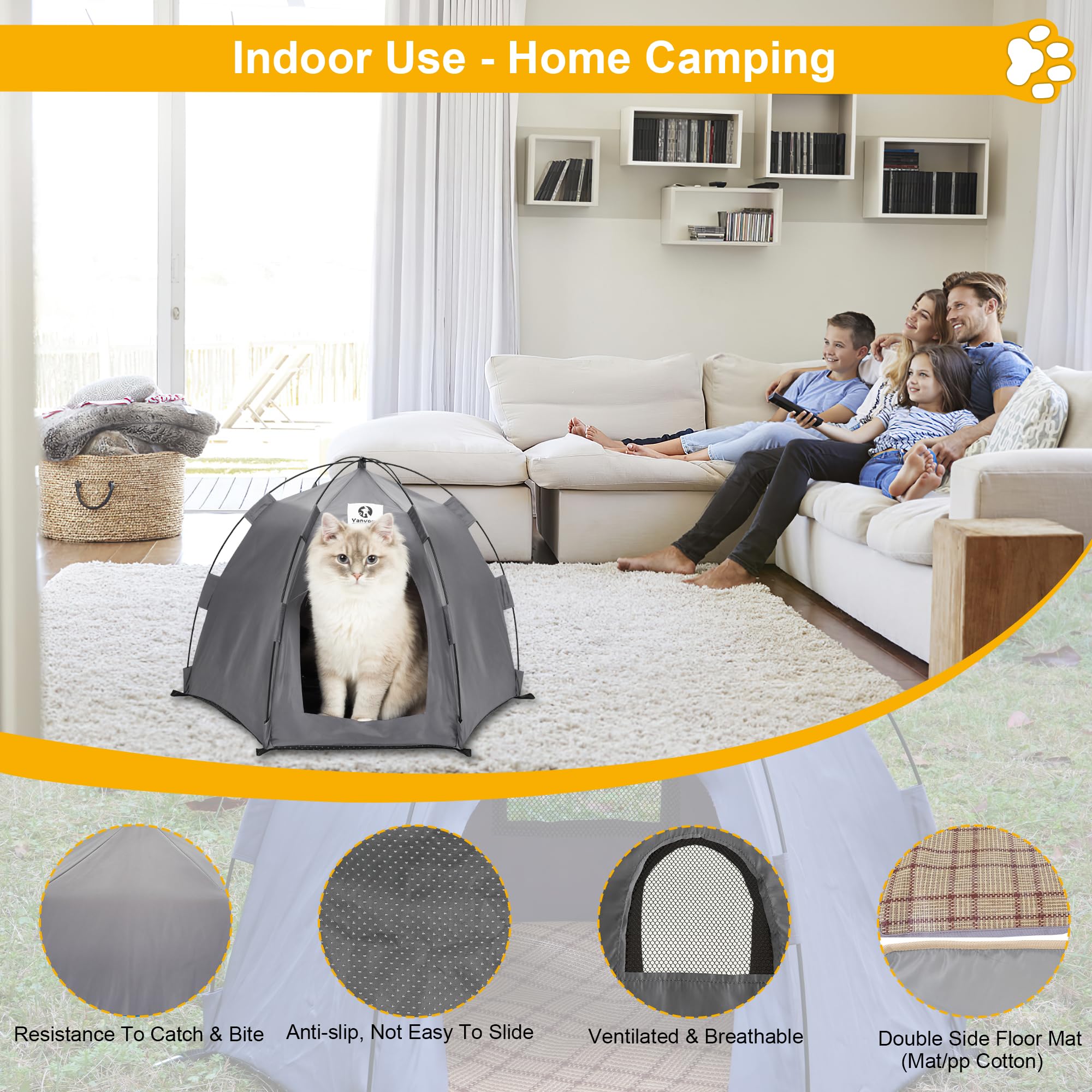 Indoor Outdoor Cat House - 23.6