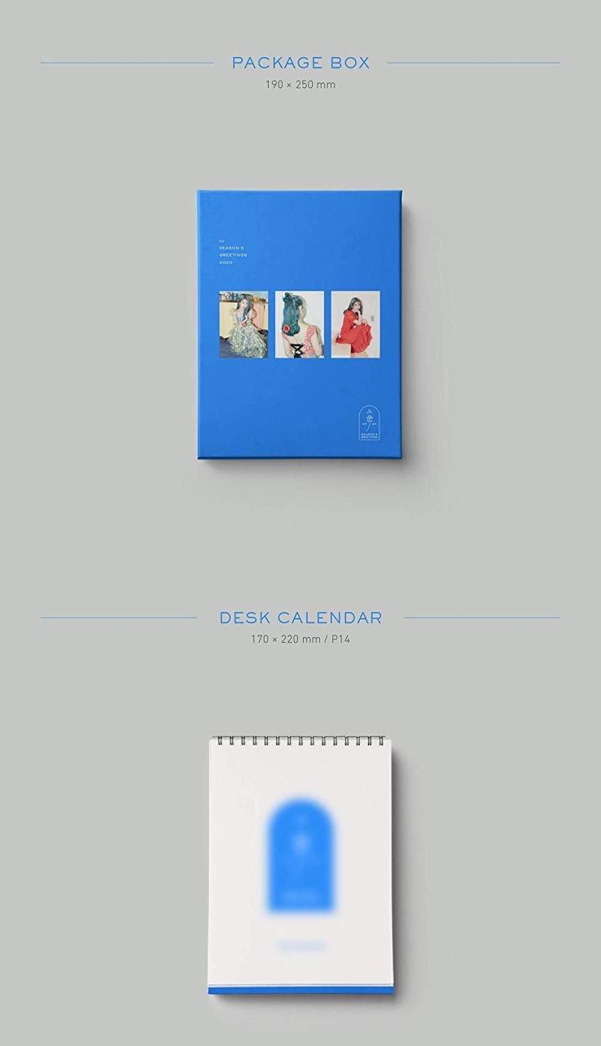 K-POP IU - 2020 Season's Greetings Full Package with Bonus Photocards Set | Perfect for K-POP Fans Collectors and Gift Giving