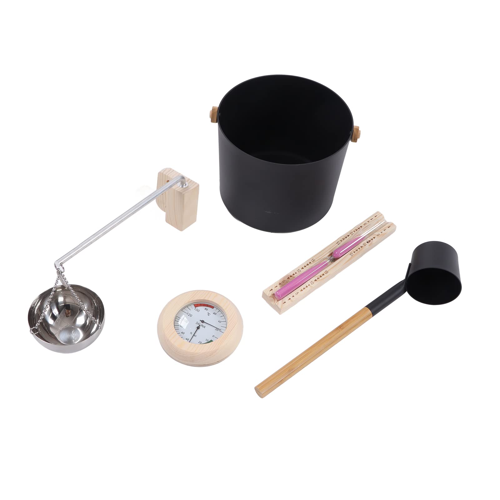 Premium Aluminum Sauna Bucket - Large Capacity Spa Bucket for Home Sauna, Steam Room & Relaxation | Perfect for Bath Therapy, Aromatherapy & Home Spa Treatments