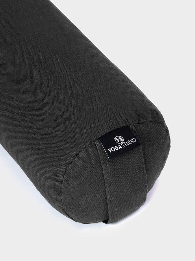Organic Buckwheat Mini Yoga Bolster - Support for Meditation, Prenatal & Restorative Yoga - Perfect for Home & Studio Use