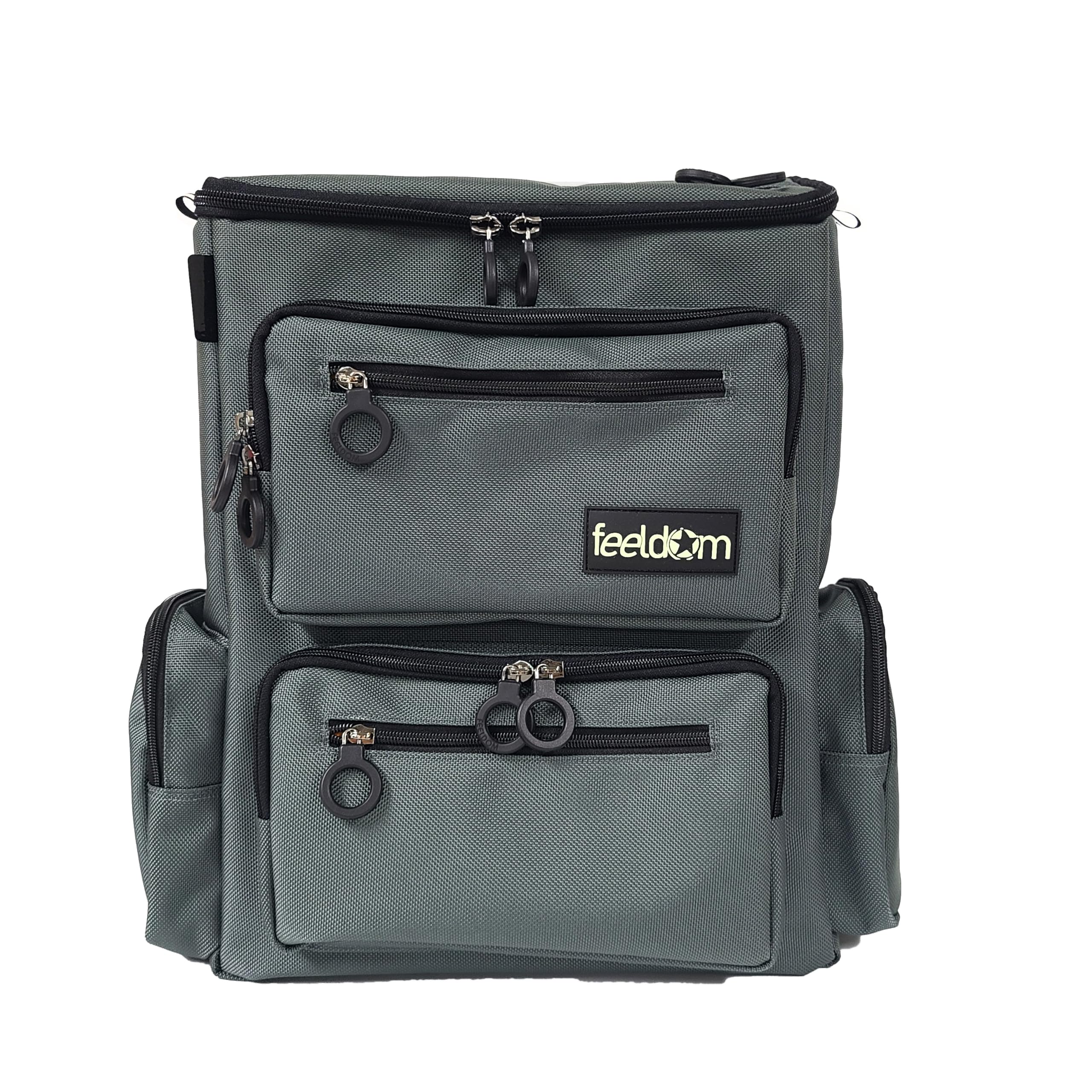 Classic Medium Adaptive Wheelchair Backpack - 20L EZ-Access Laptop Bag for Mobility Scooters & Electric Wheelchairs - Durable Storage Organizer for Daily Commute, Travel and Outdoor Activities (Charcoal Gray)
