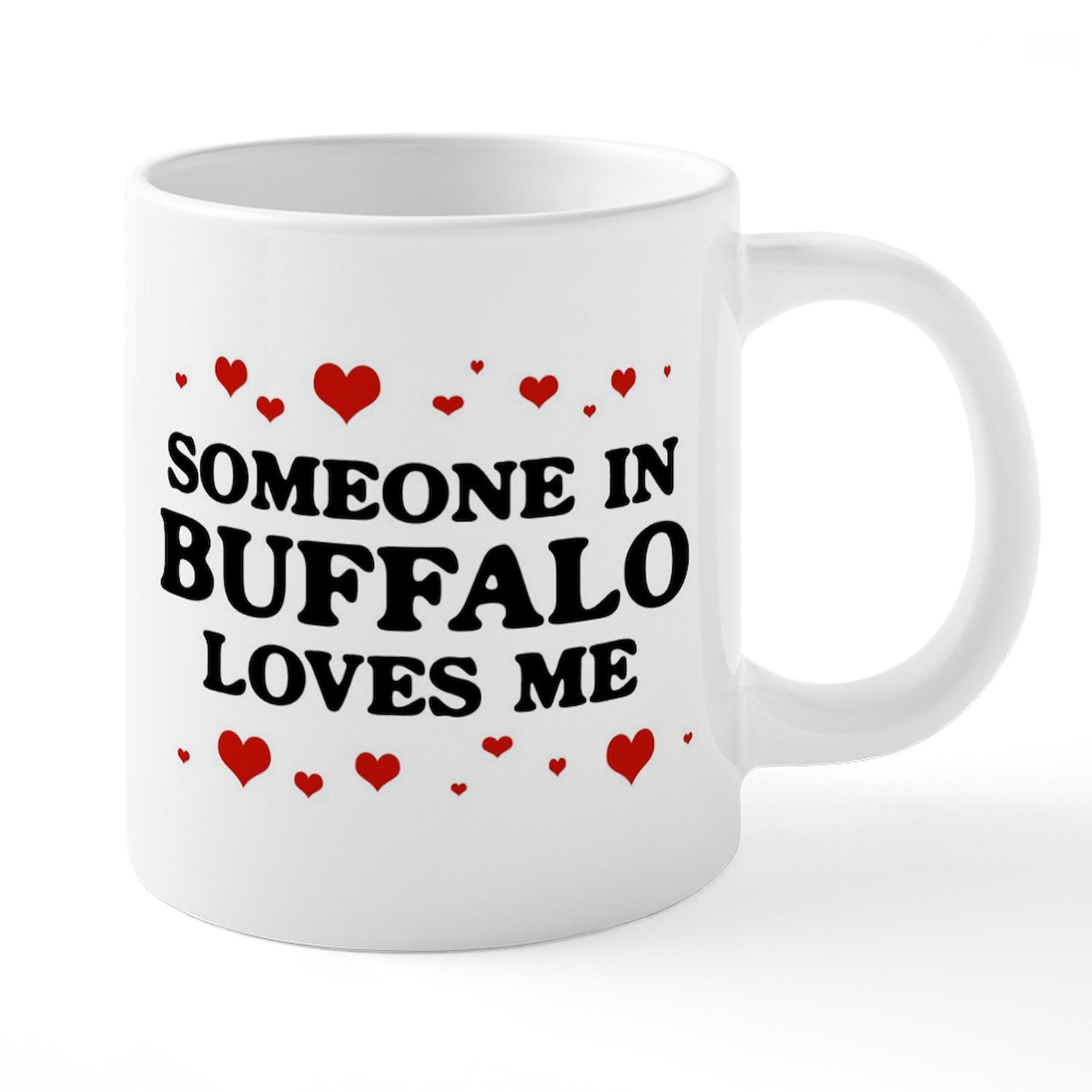 Buffalo Themed 20 oz Ceramic Coffee Mega Mug - Large Insulated Travel Mug for Hot & Cold Drinks - Perfect for Home, Office, Camping & Gifts