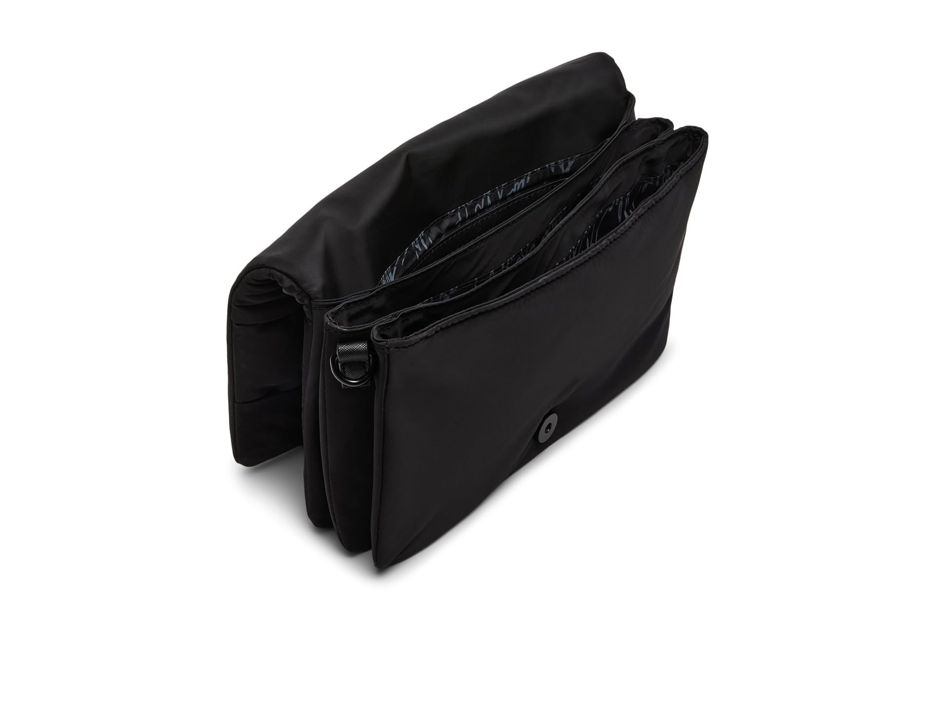 Steve Madden Bfiona Silky Nylon Messenger Crossbody Bag for Women - Lightweight & Water-Resistant Shoulder Purse - Perfect for Work, Travel & Everyday Use