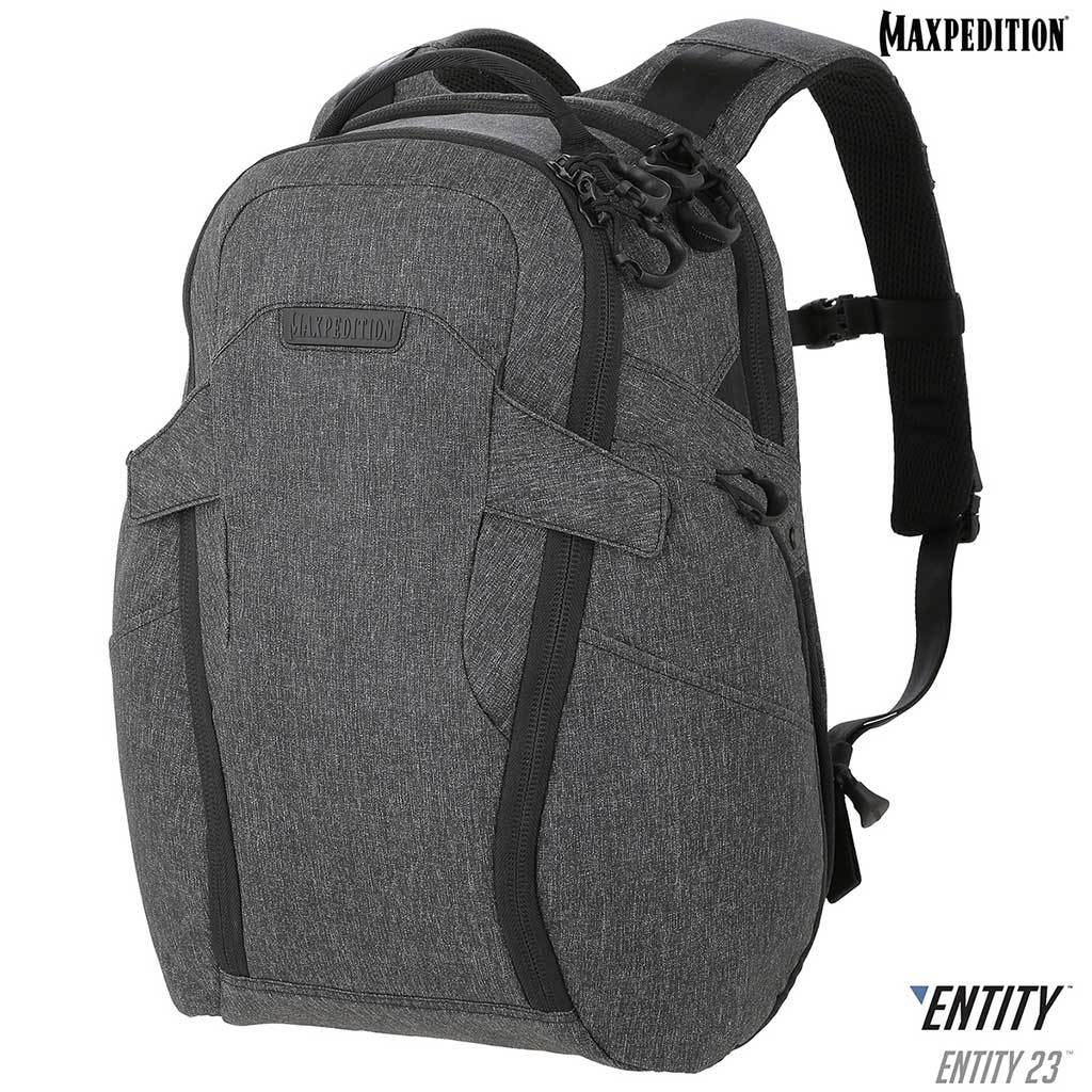 Entity 23™ CCW Concealed Carry Laptop Backpack 23L - Waterproof Anti-Theft Business Travel Backpack for Men & Women - Perfect for Office, College, Airplane & Everyday Commute