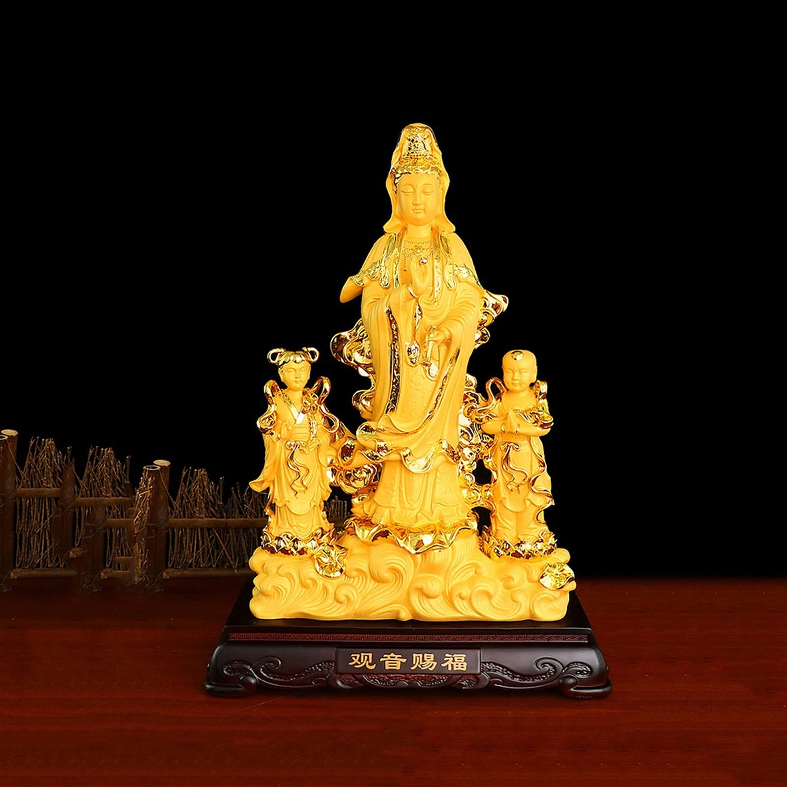 Meditating Buddha Statue - Handcrafted Resin Zen Sculpture for Home, Garden & Patio Decor | Indoor & Outdoor Buddhist Figurine | Perfect for Meditation Spaces, Yoga Rooms & Asian-Themed Landscaping