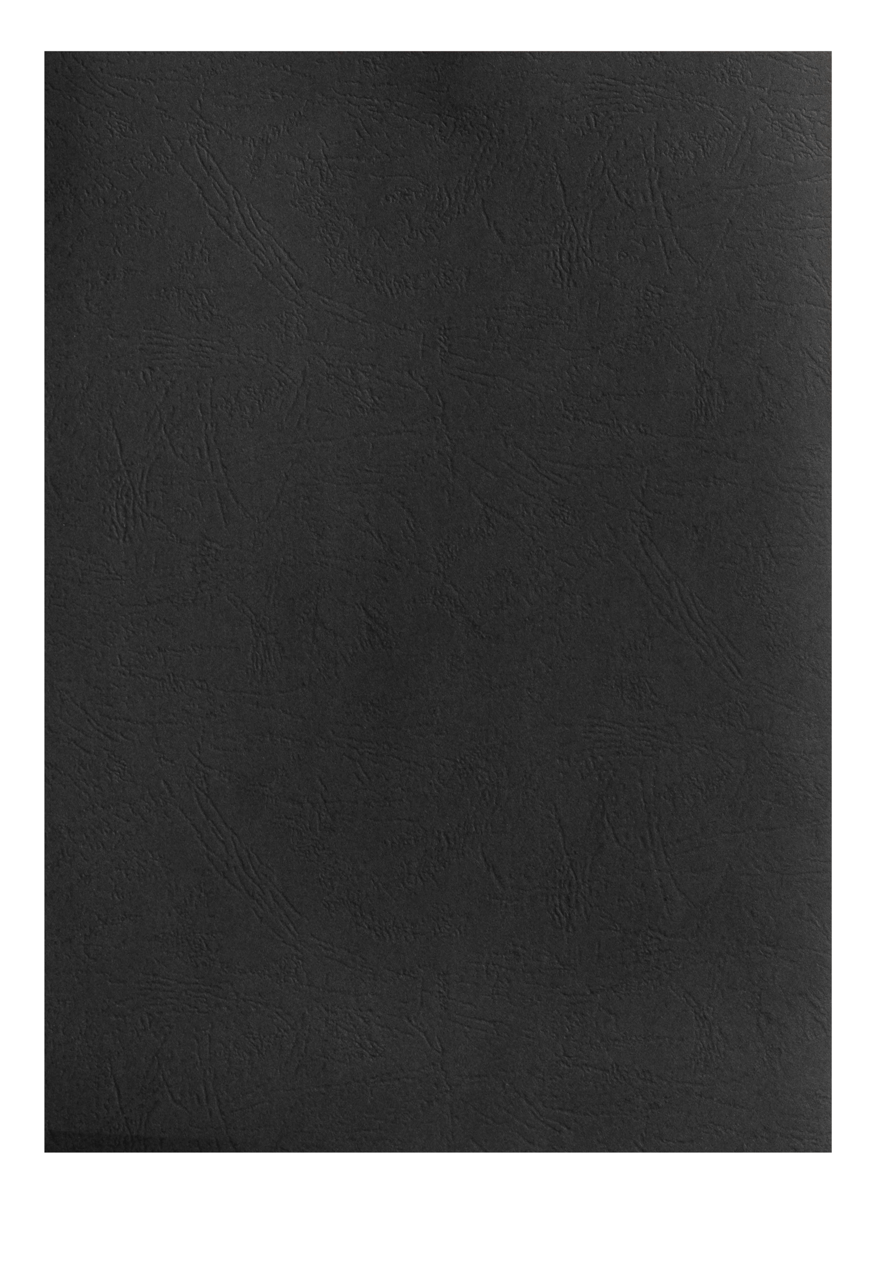 Premium A3 Black Leathergrain Binding Cover - 300gsm Heavyweight, Pack of 25 Sheets - Perfect for Professional Reports, Presentations & Document Protection