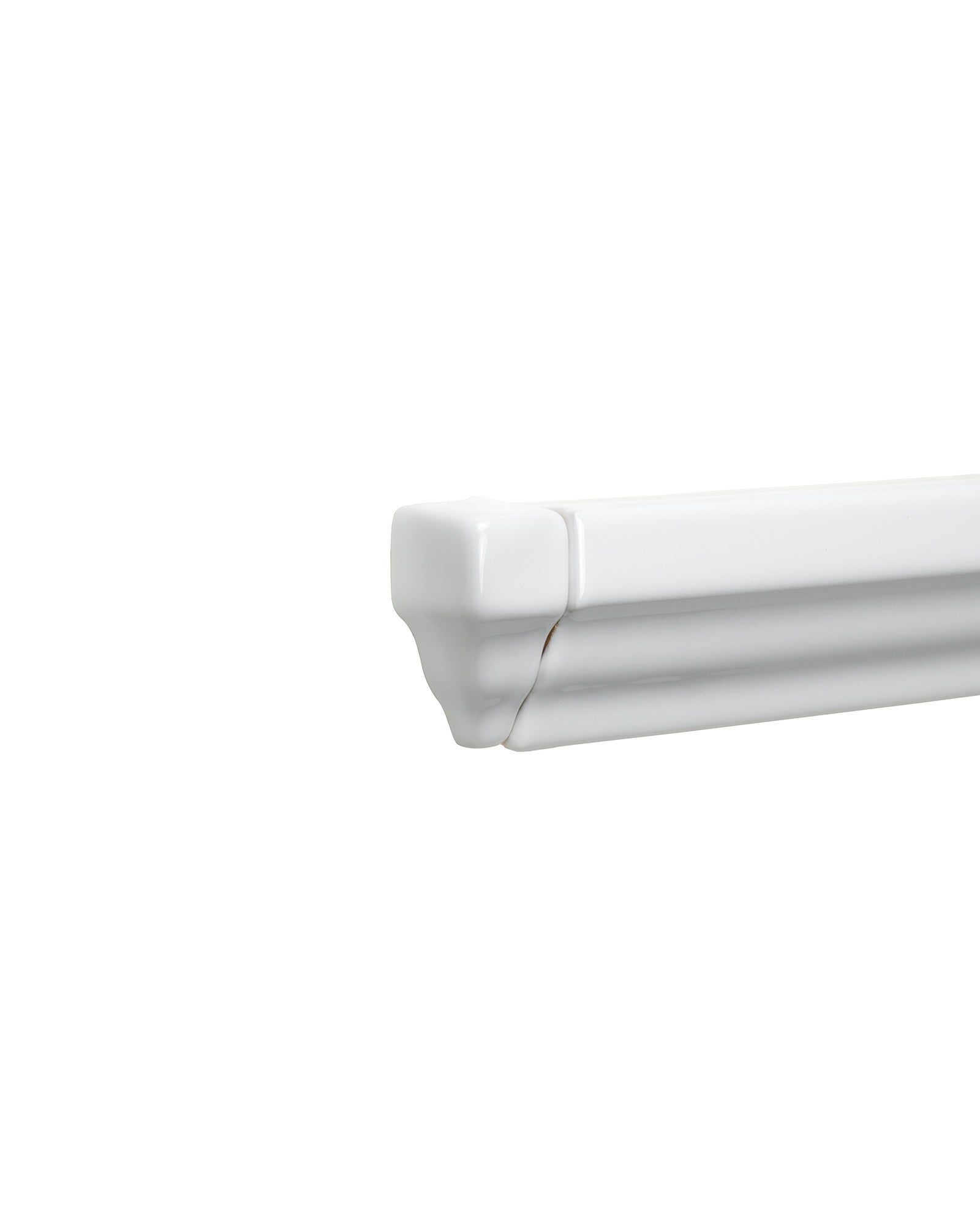 Kakel Victoria Corner Piece for Skirting Board 3.5 x 15 cm White - Perfect for Bathroom & Kitchen Tile Edging Protection