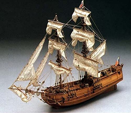 1:150 Scale 769 Golden Star Wooden Plank Bulkhead Kit - 21