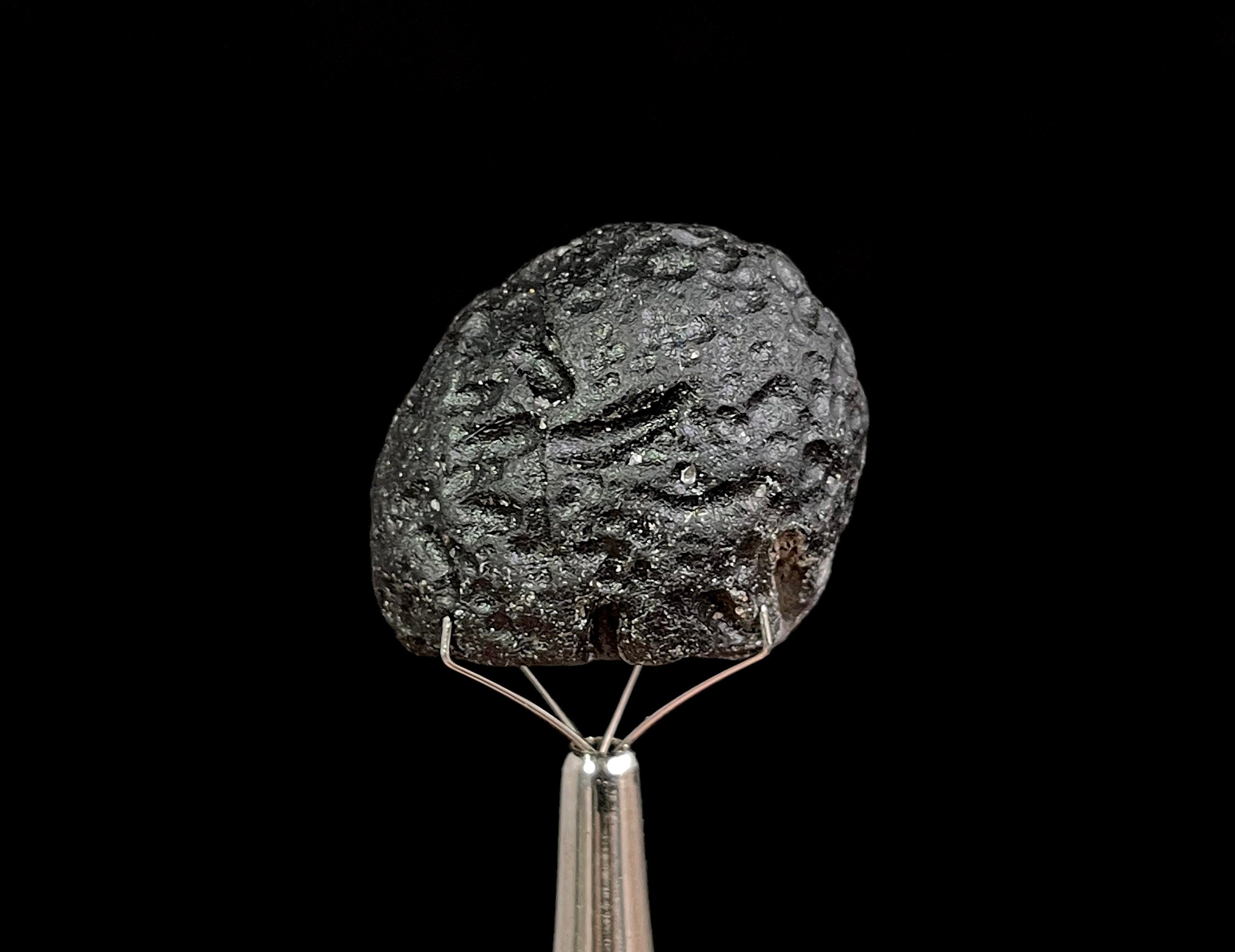 COLOMBIANITE Raw Crystal - High Grade Obsidian Tektite | Metaphysical Healing Stones for Meditation, Energy Work & Spiritual Growth | Natural Crystal Collection 45631